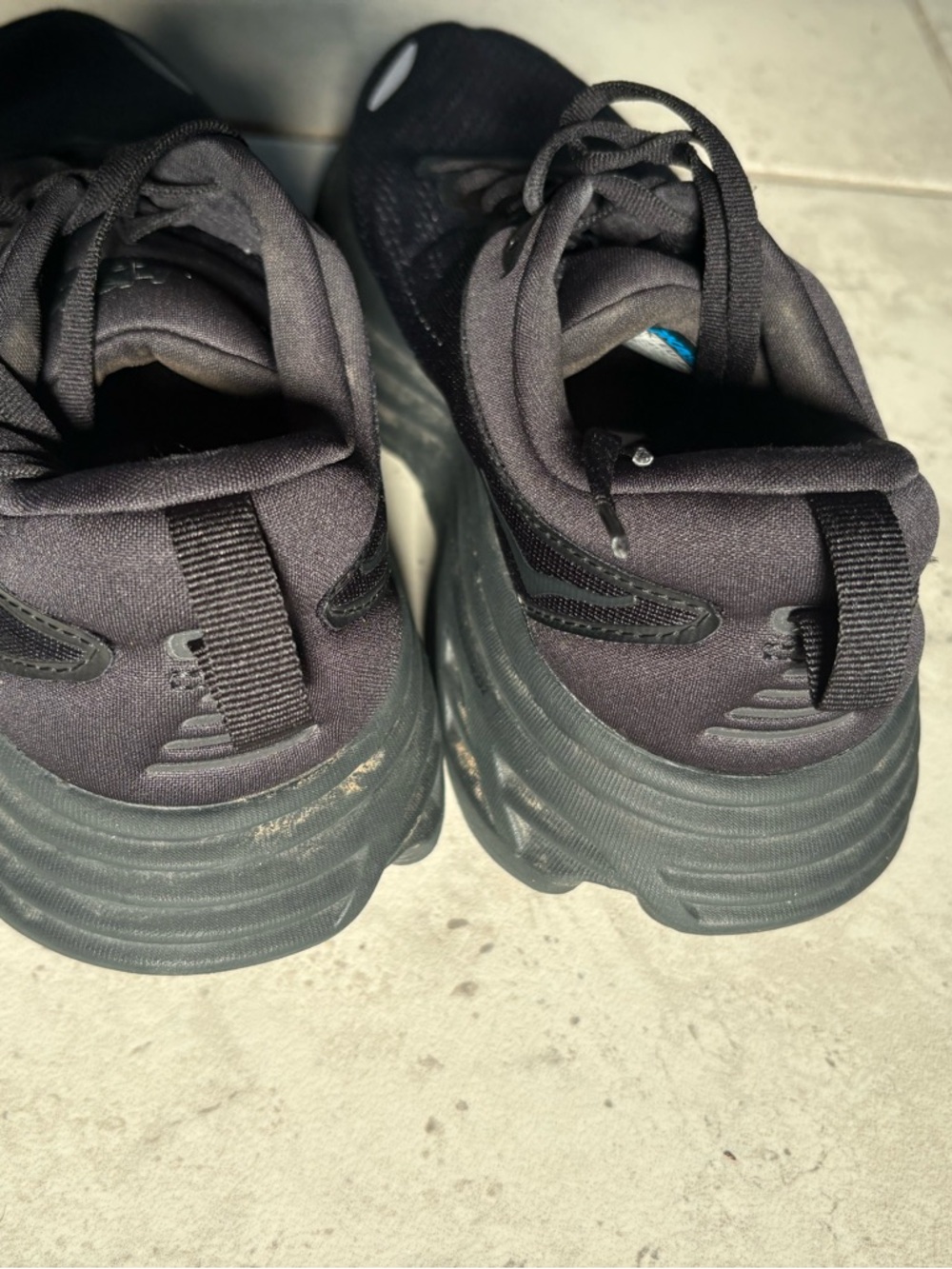 Hoka One One Women's Black Running Sneakers size 9D - Picture 5 of 8